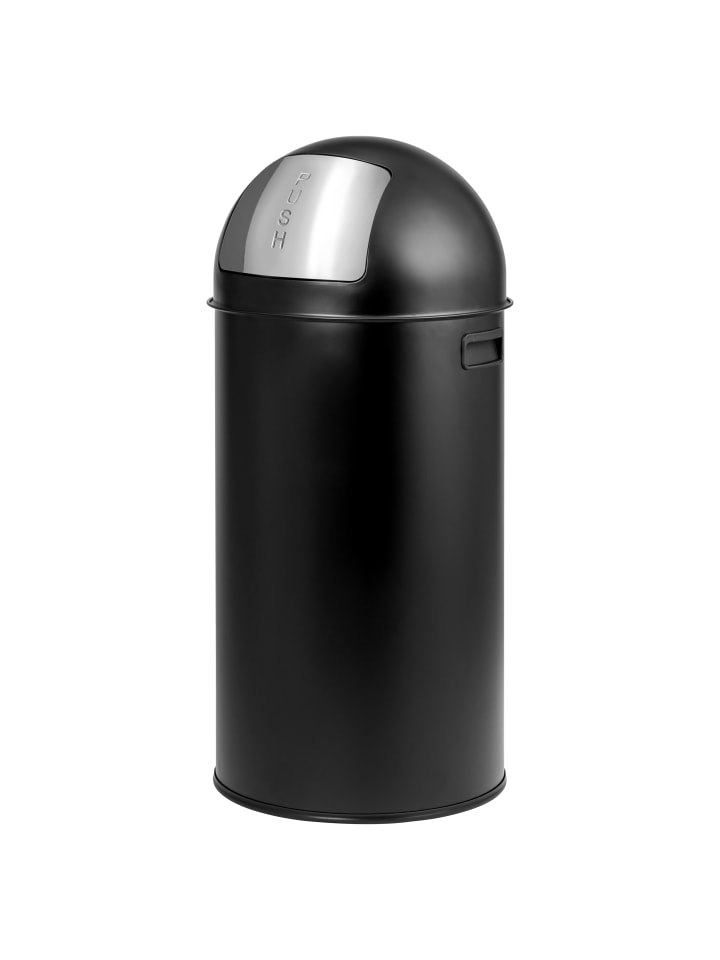 eluno Pushmülleimer 35 Liter aus Stahlblech, Retro Abfalleimer mit abnehmbarem Deckel günstig kaufen onesize