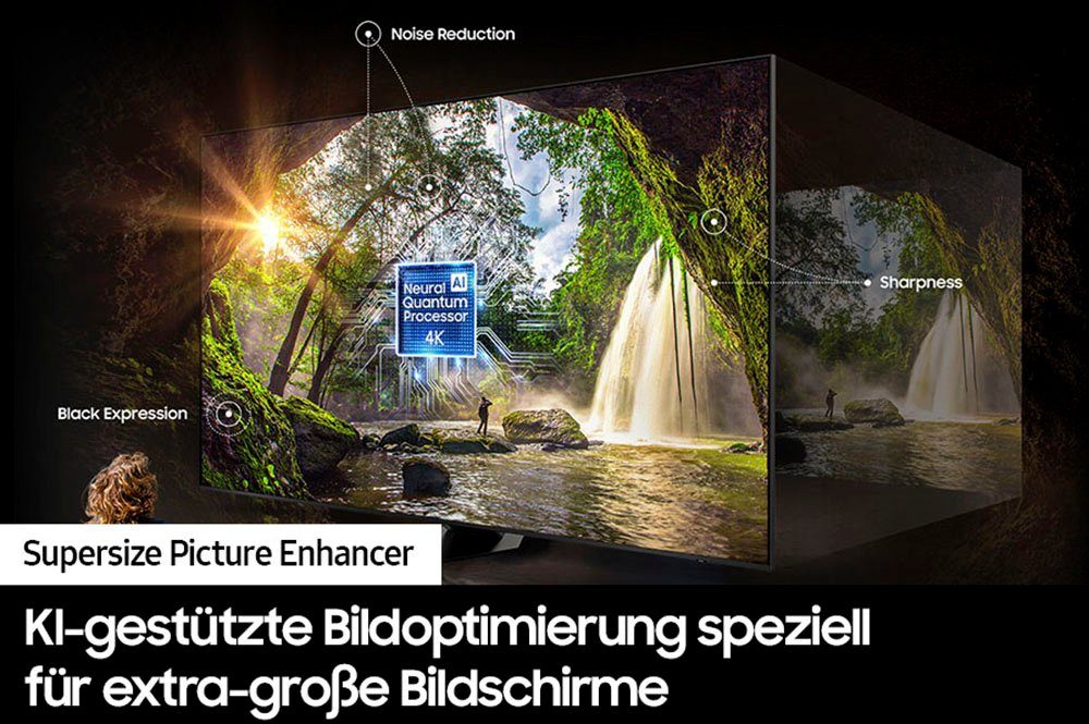 Samsung GQ98Q80CAT LED-Fernseher (247 cm/98 Zoll, Smart-TV)