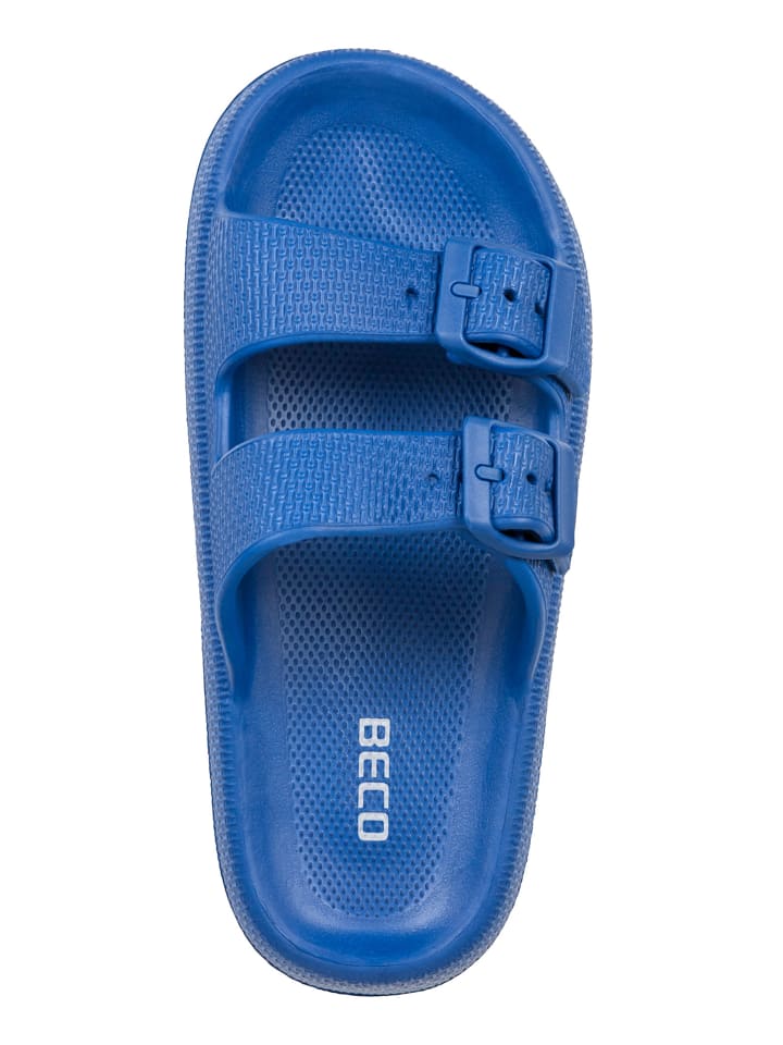 BECO the world of aquasports Dusch- & Badeschuhe Airkiss-Leisure in blau günstig kaufen
