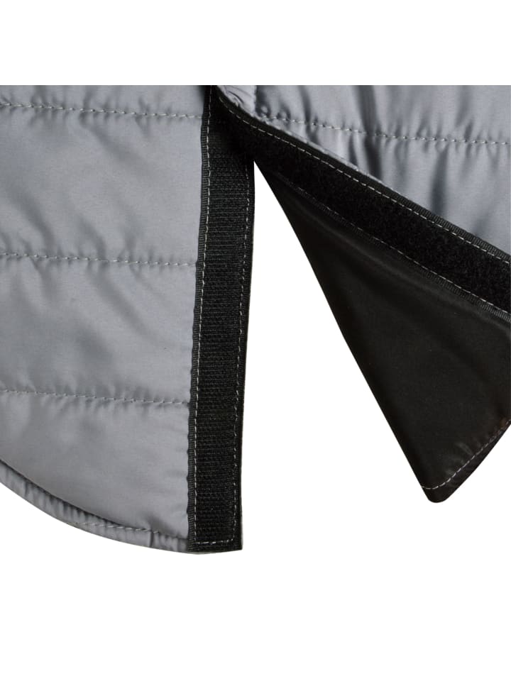 dynamic24 Hunde Mantel mit Geschirr Winterjacke  in grau günstig kaufen 35