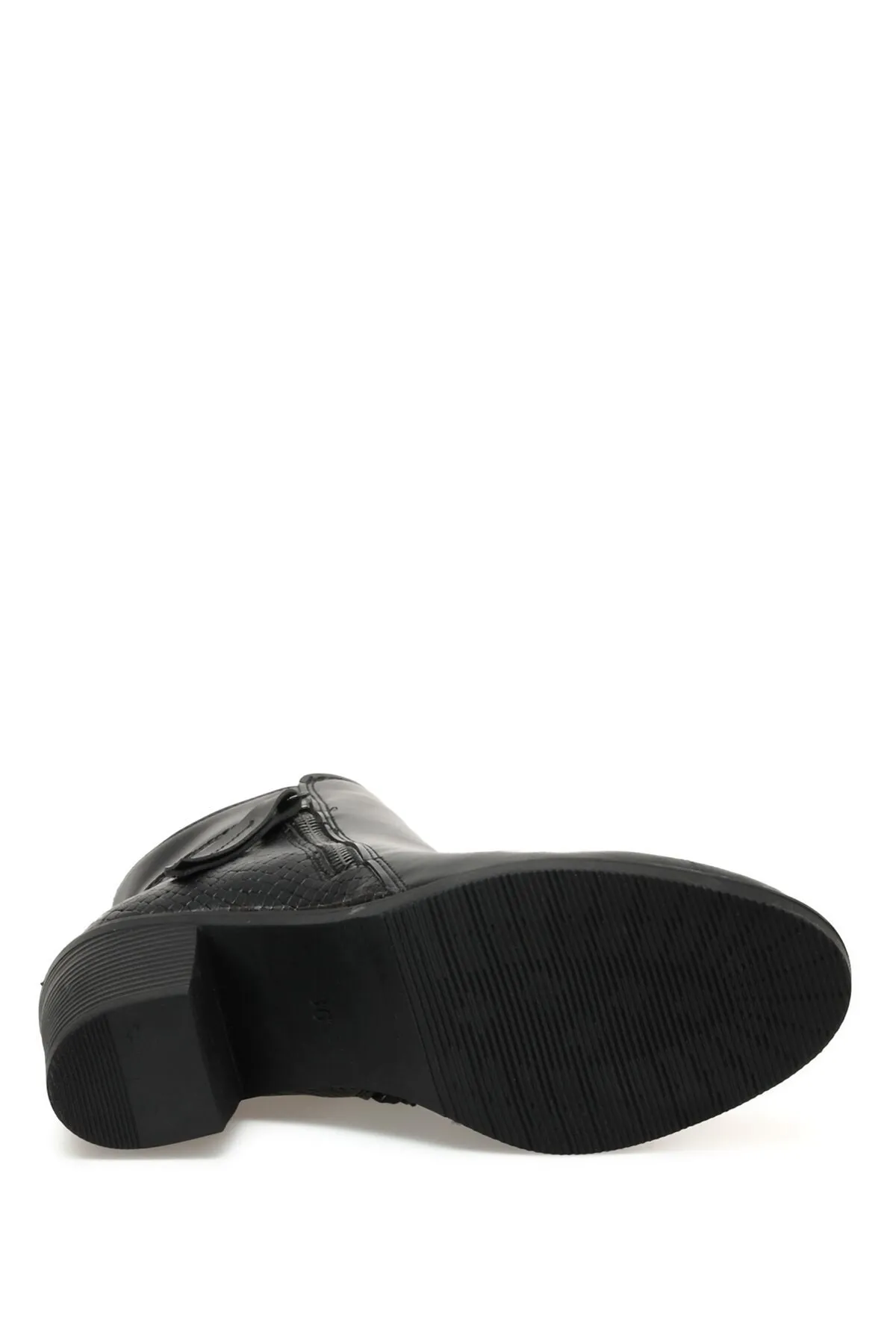 Polaris  320128z 2pr Schwarze Damenstiefel mit Absatz