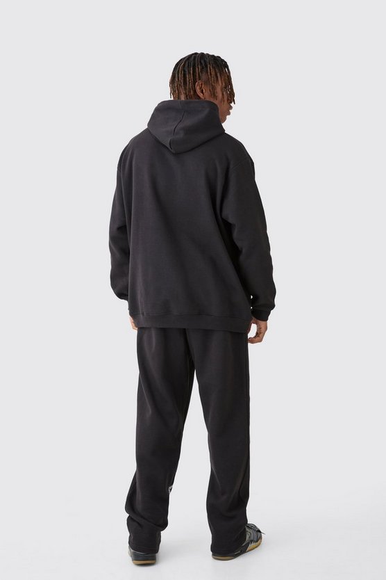 Tall Oversize Trainingsanzug mit Worldwide Grafitti-Print
