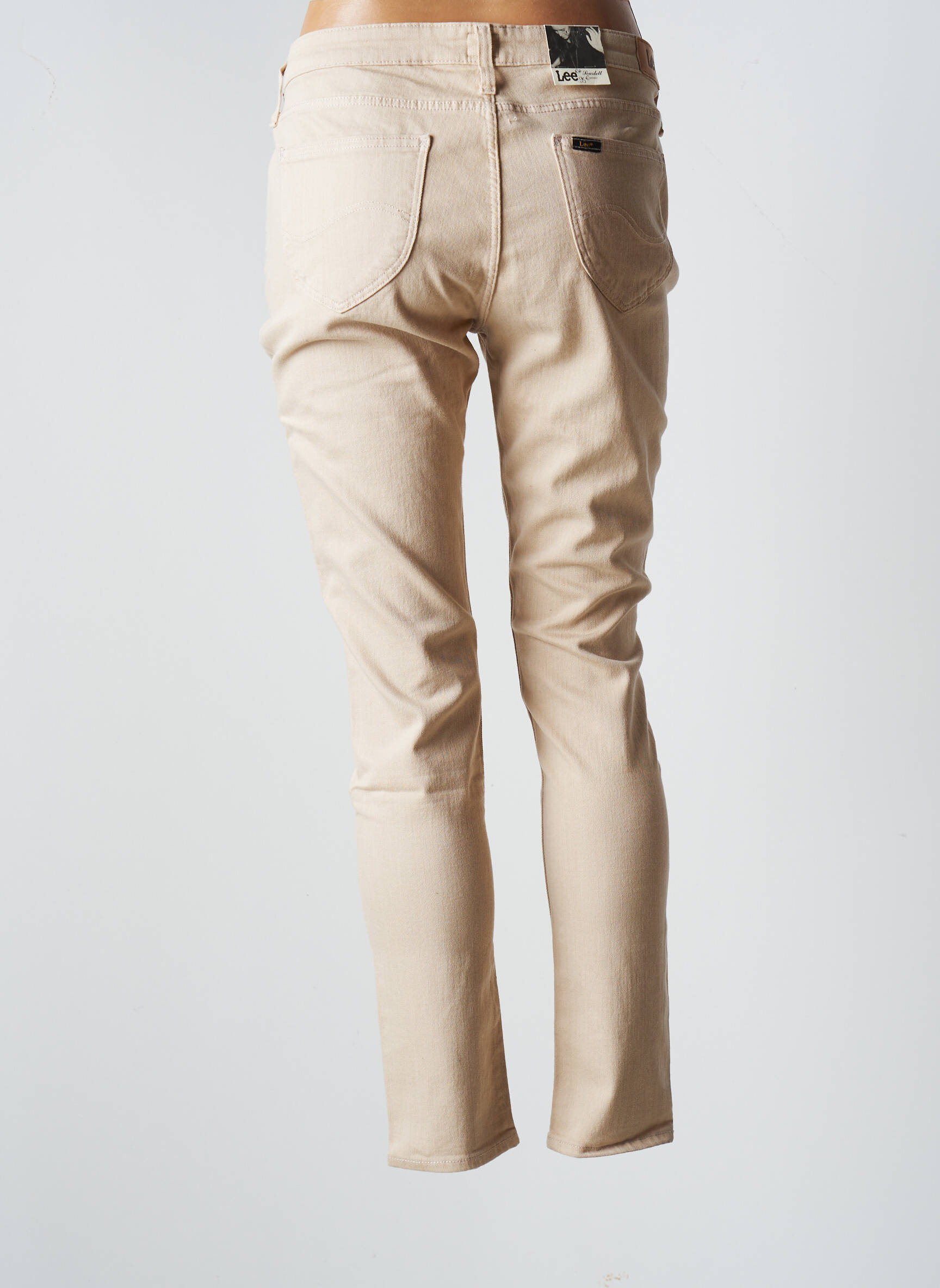 Lee Jeans Skinny Femme couleur beige