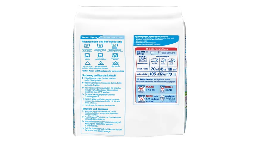 Persil Sensitive Megaperls 16WL Vollwaschmittel 1.04 kg