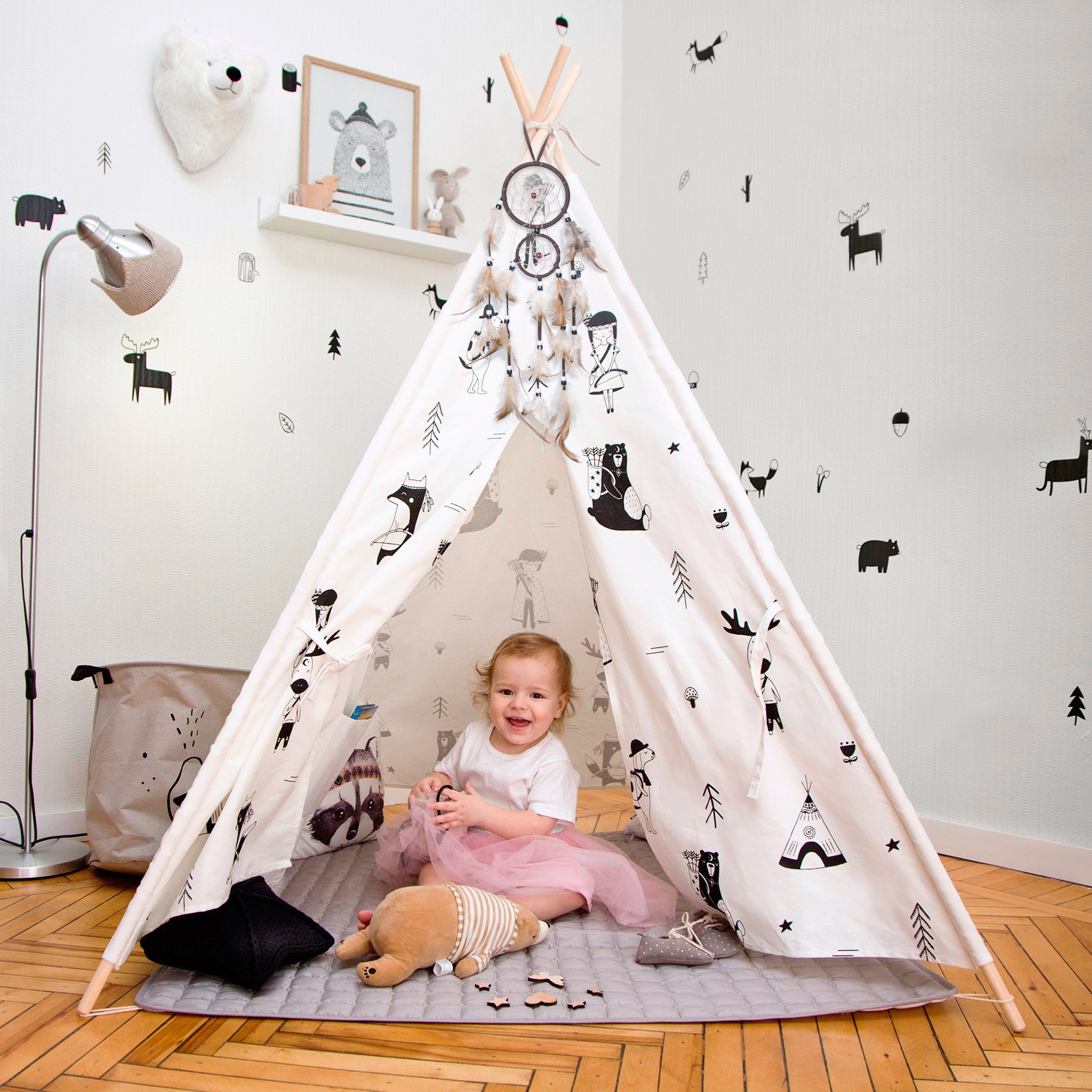 Hakuna Matte Tipi-Zelt Little Explorers, Personen: 3