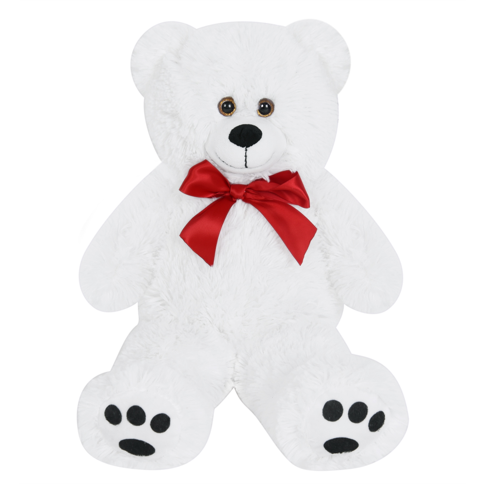 Casaria Deuba Teddybär Knuddel L - 50cm - weiß