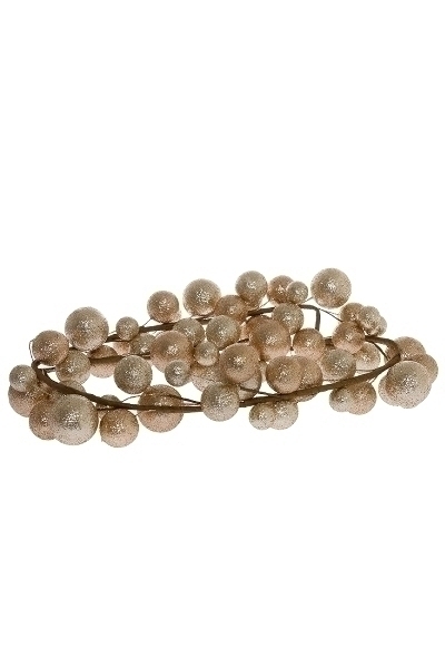 MyFlair Glimmer Ball Girlande 140cm