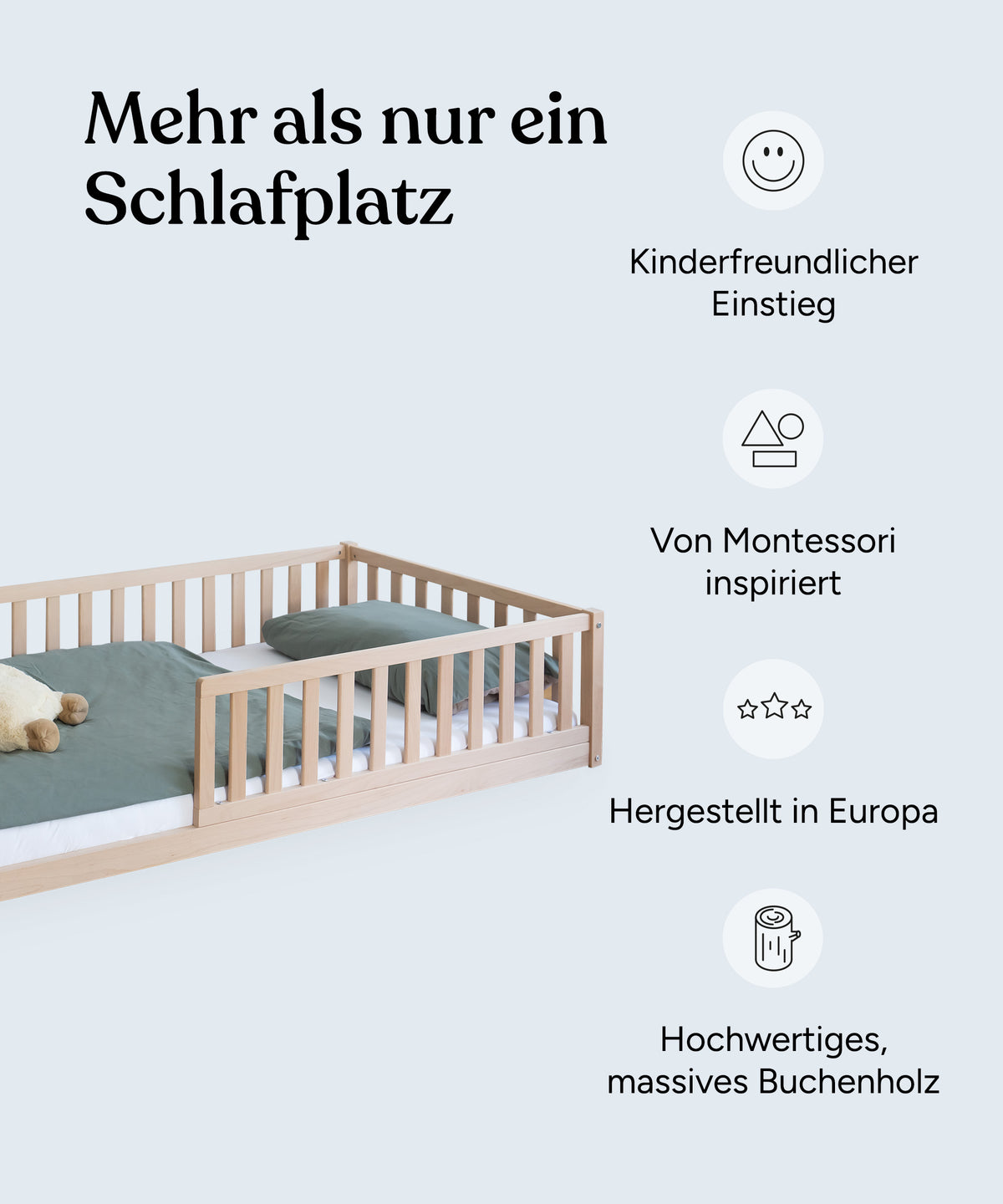 Bodenbett Buche