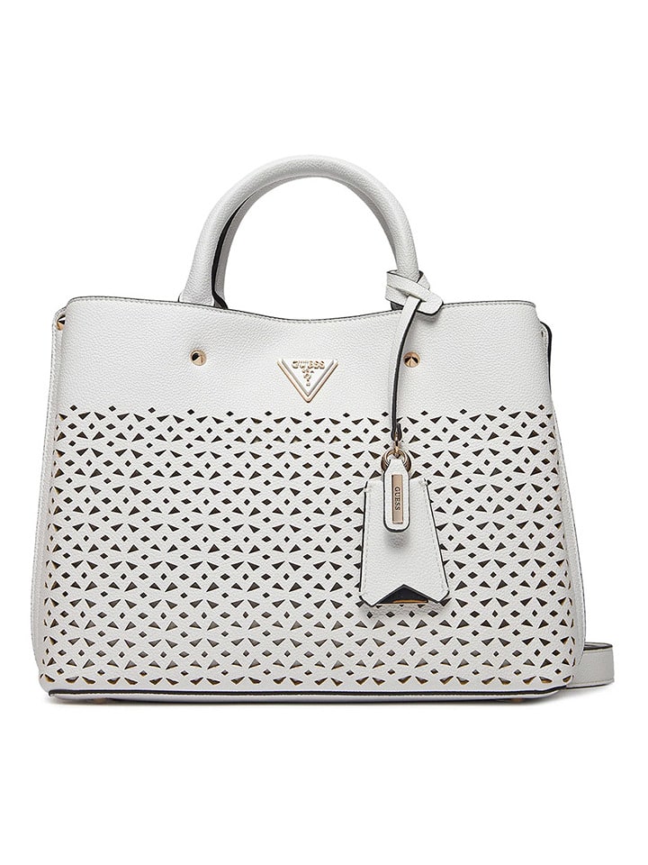 Guess Henkeltasche in Weiß - (B)32 x (H)24 x (T)12 cm günstig kaufen onesize