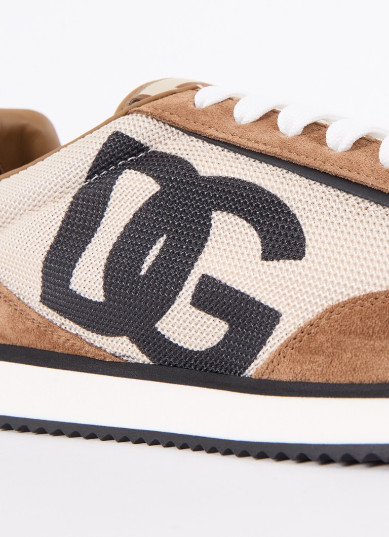 Sneakers Dolce & Gabbana Cushion con dettagli in pelle scamosciata e vitello