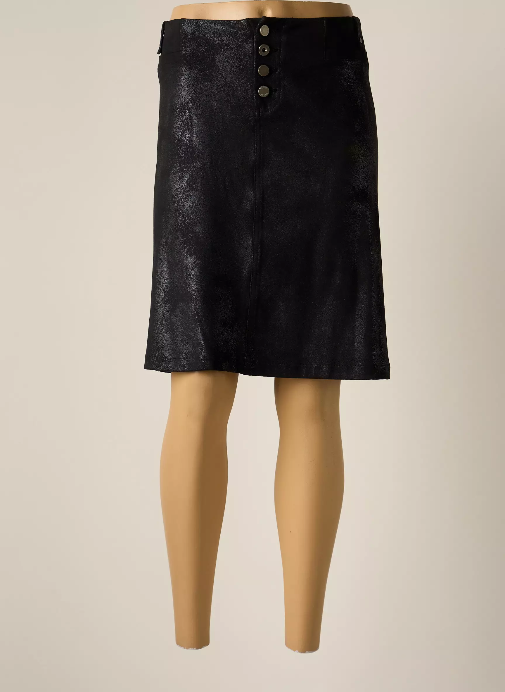 Fuego Woman Jupes Mi Longues Femme couleur noir