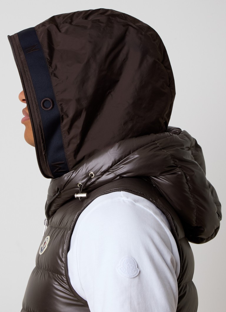 Vestă matlasată Moncler Barant cu logo
