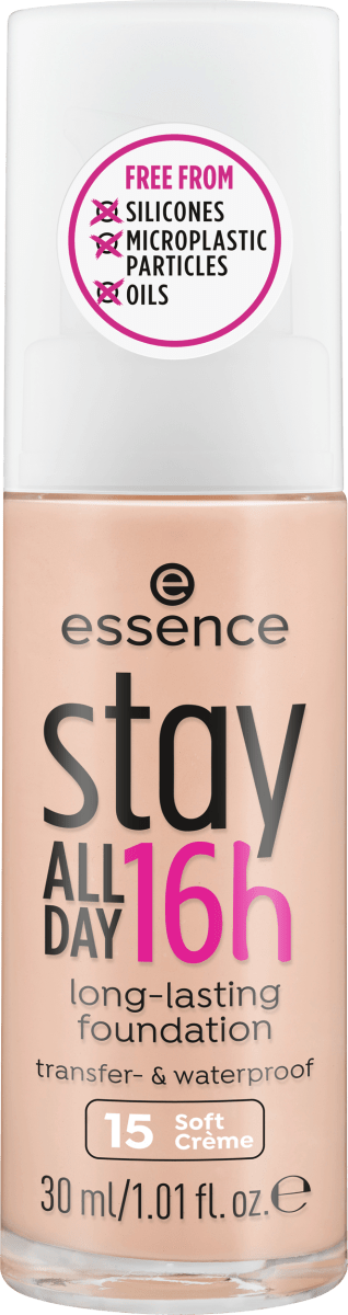 Foundation Stay All Day 16h Long-Lasting 15 Soft Creme, 30 ml