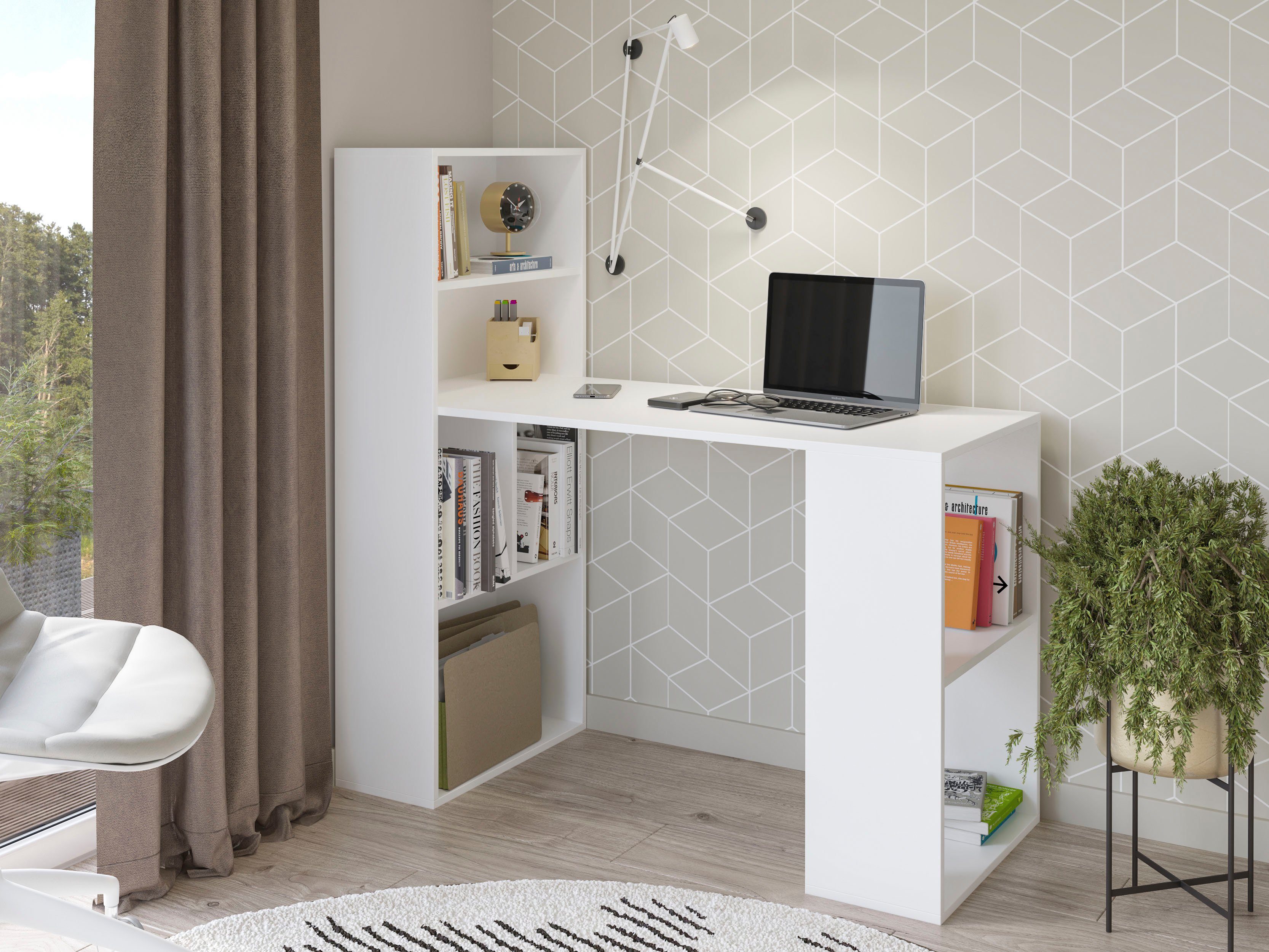 Helvetia Regal-Schreibtisch Whitby, Home Office-Schreibtisch