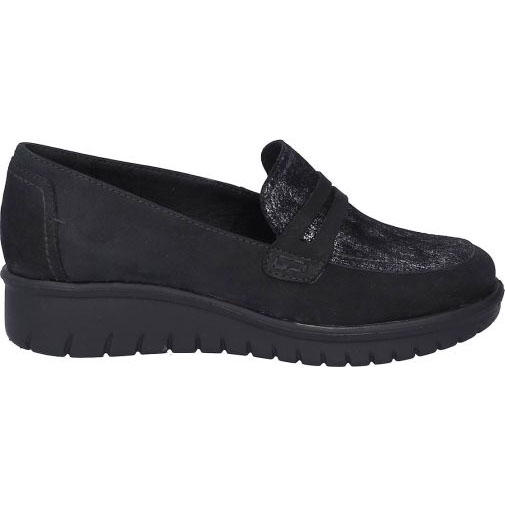 WESTLAND Slipper Calais 87, schwarz-silber