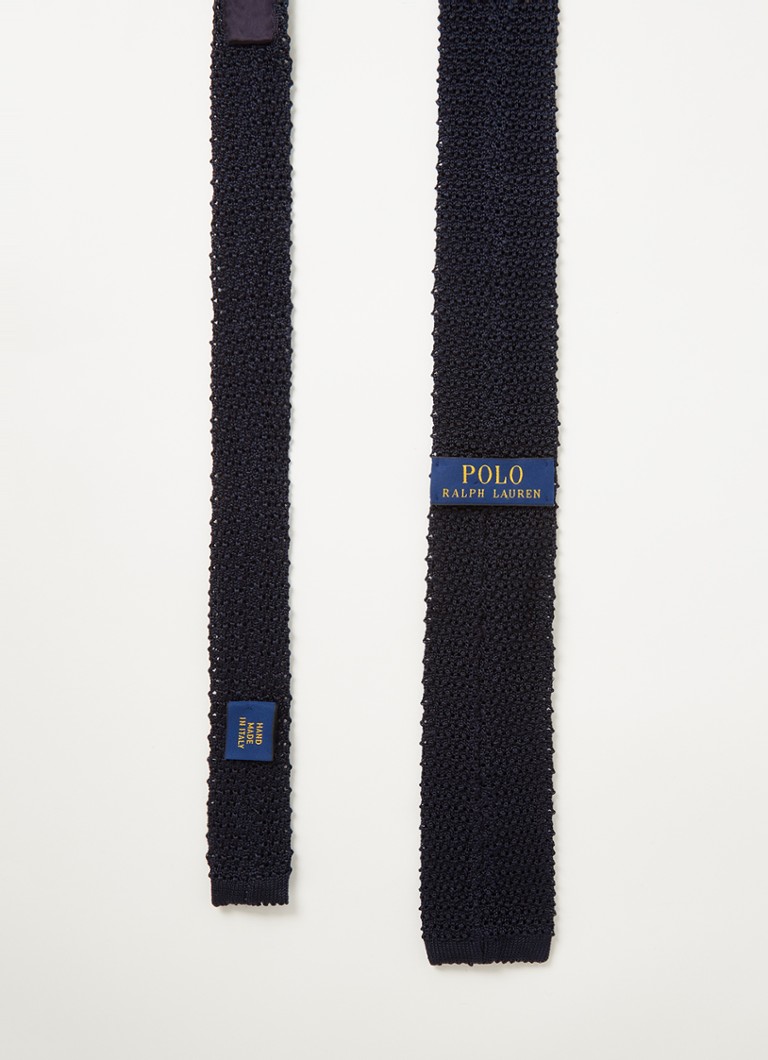 Gravata de seda tricotada Ralph Lauren