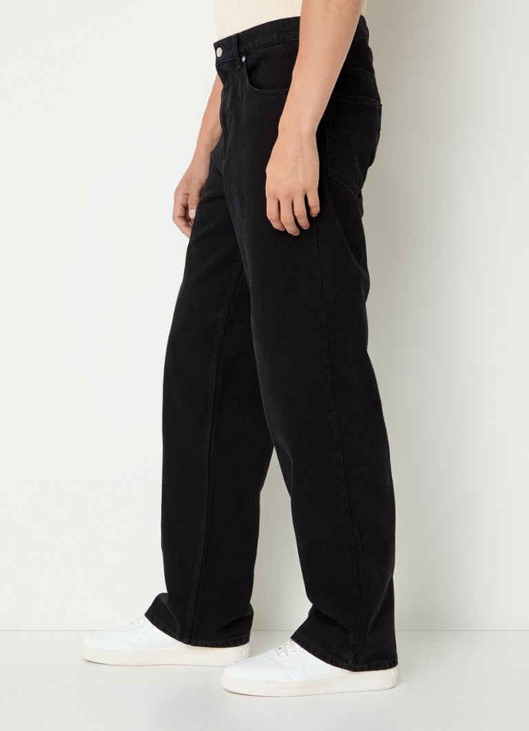 Jeans Sandro a gamba larga con lavaggio colorato
