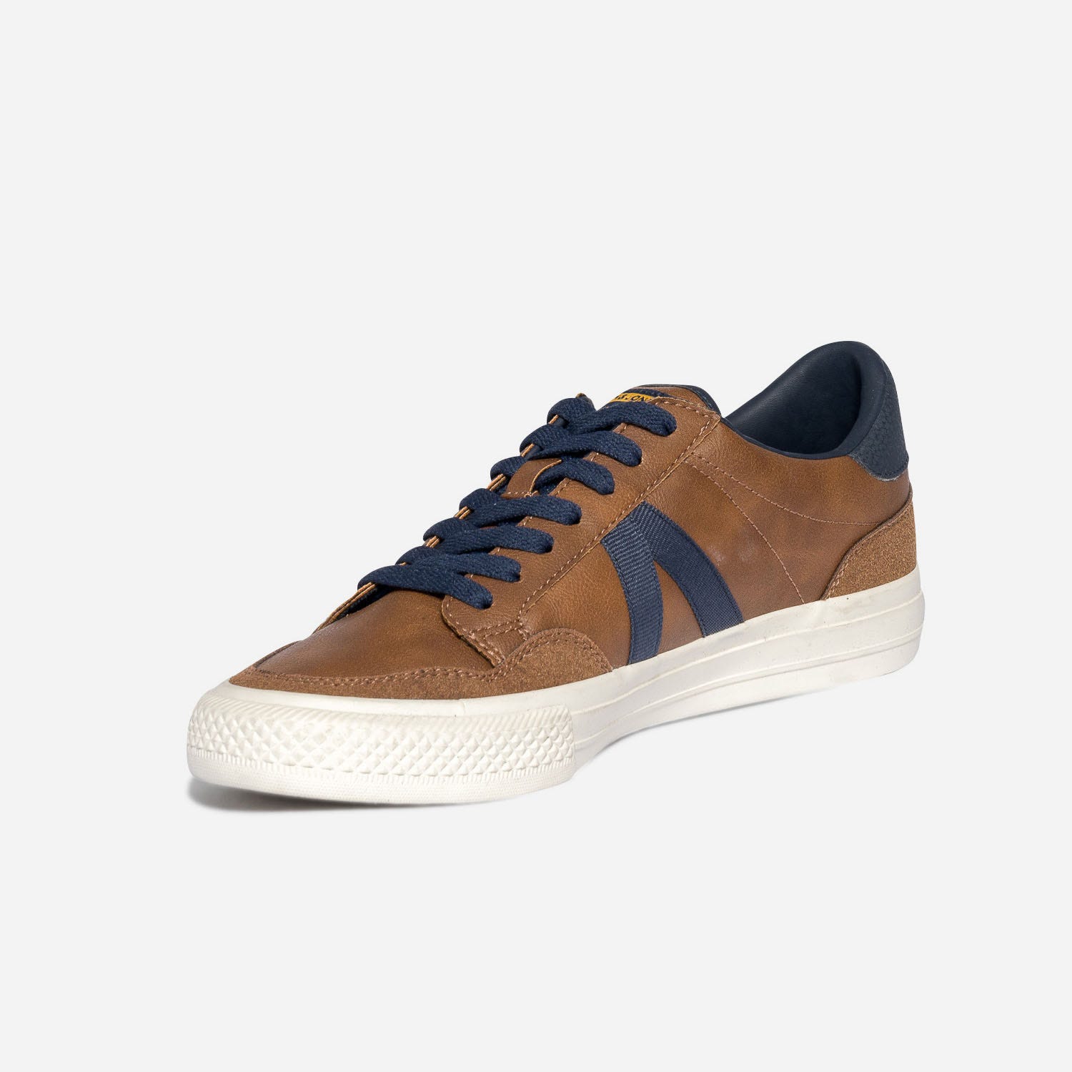 Tennis JACK&JONES cognac et marine