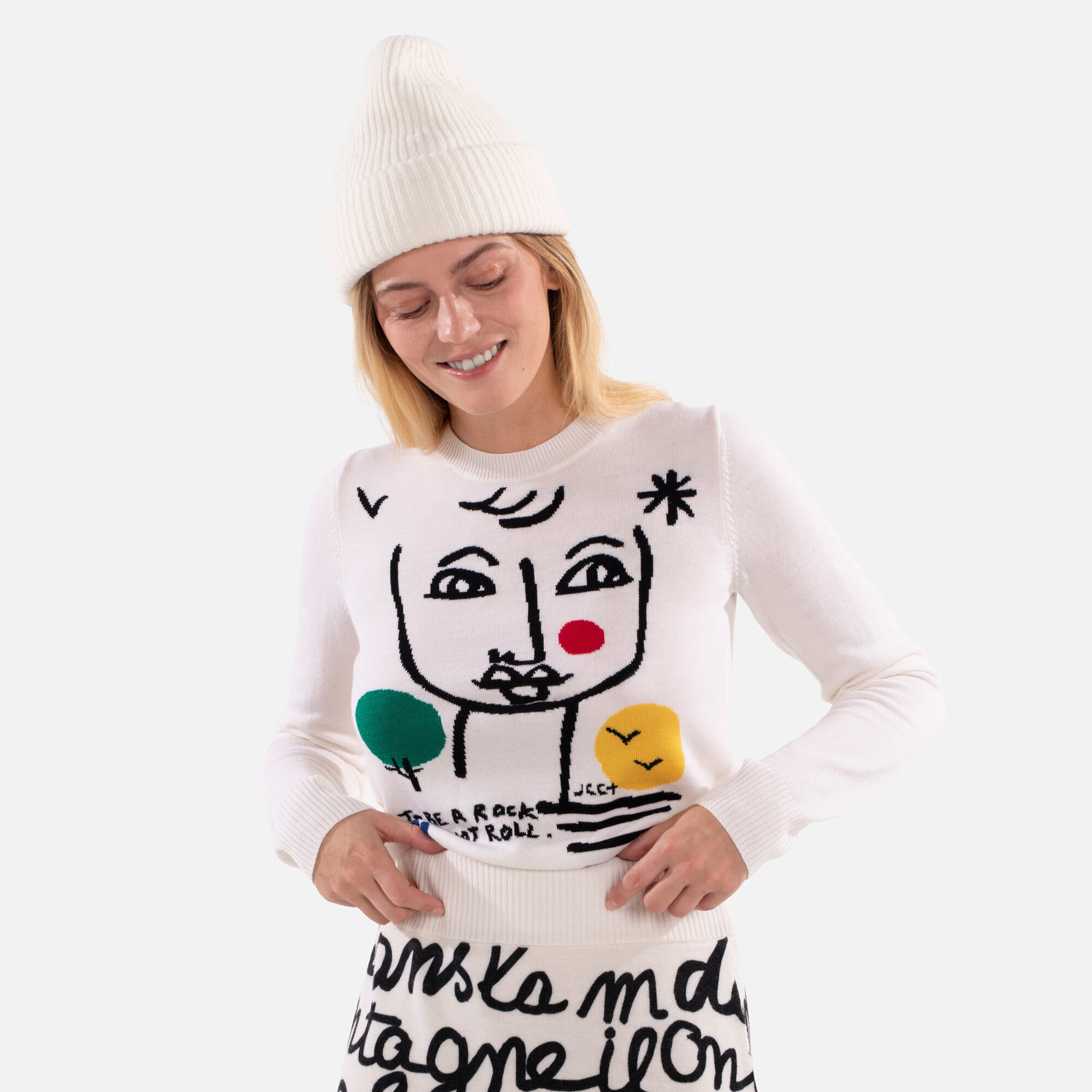 Pull à col rond Emotion JCC pour femme