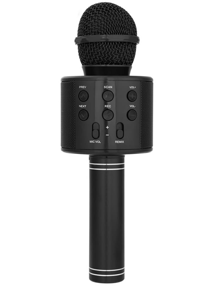 Techkidz Karaoke Mikrofon in Schwarz günstig kaufen onesize