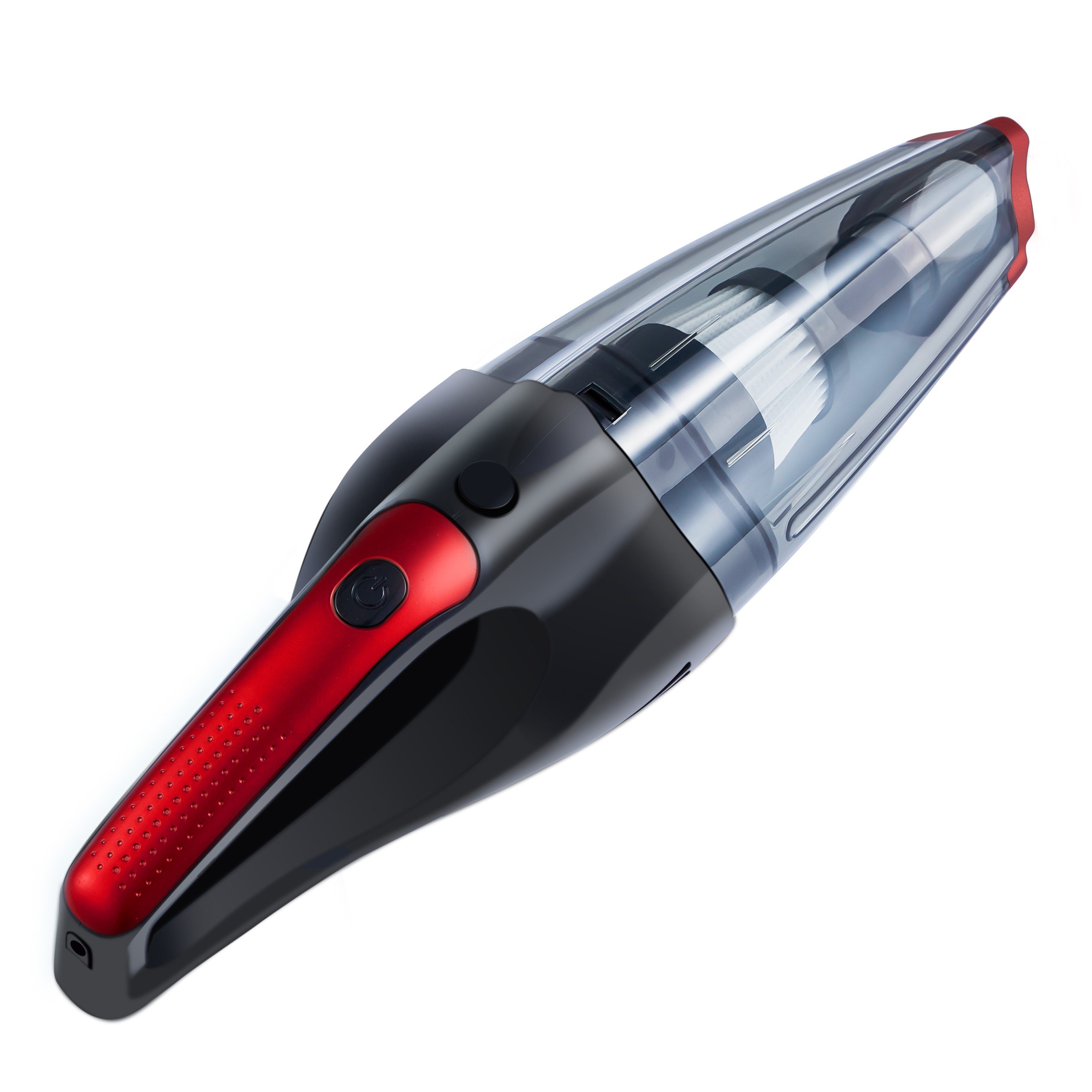 STEINBORG Akku-Handstaubsauger SB-1030, 80 W, beutellos, 6200 Pa Saugleistung, HEPA-Filter, LED-Arbeitsleuchte, 2000mAh Li-Ion Akku, Robust und leicht