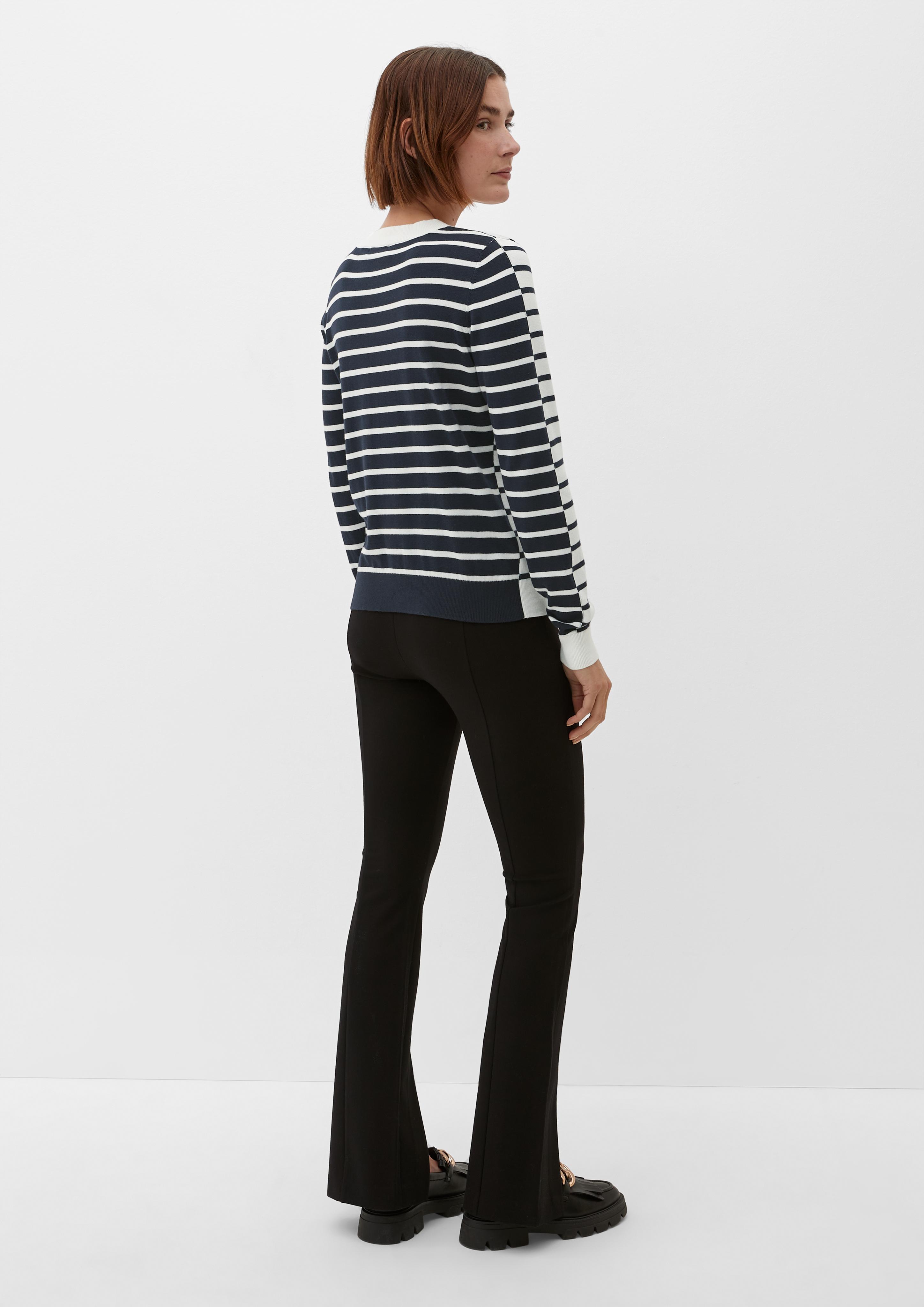 Feinstrickpullover aus Baumwolle  2129903-59G2