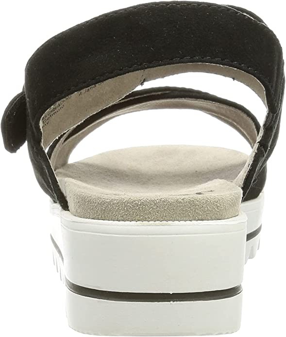 JANA Klassische Sandalen schwarz