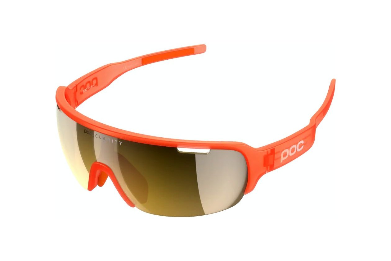 POC DO Half Blade - Fluorescent Orange Translucent/Violet/Gold M