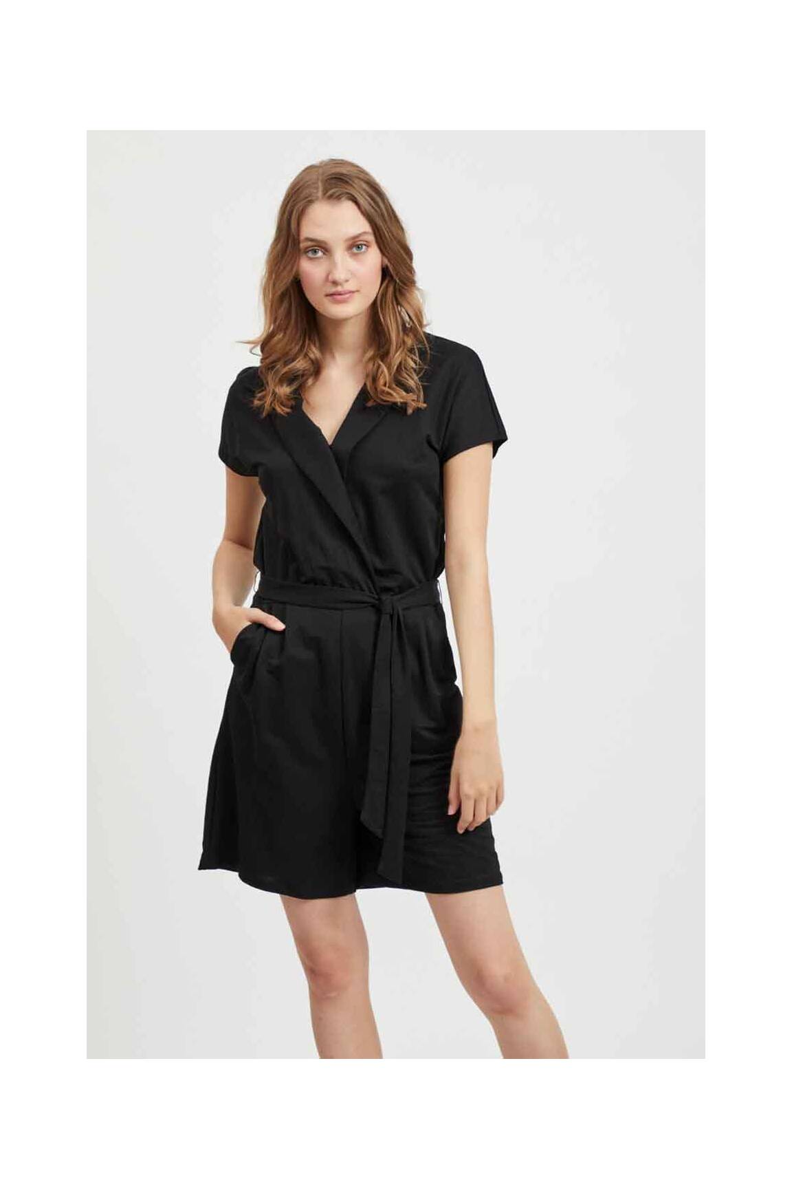Vila Combi Shorts Femme couleur noir