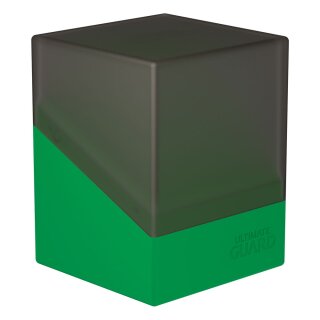 Ultimate Guard Boulder Deck Case 100+ Synergy Schwarz/Grün