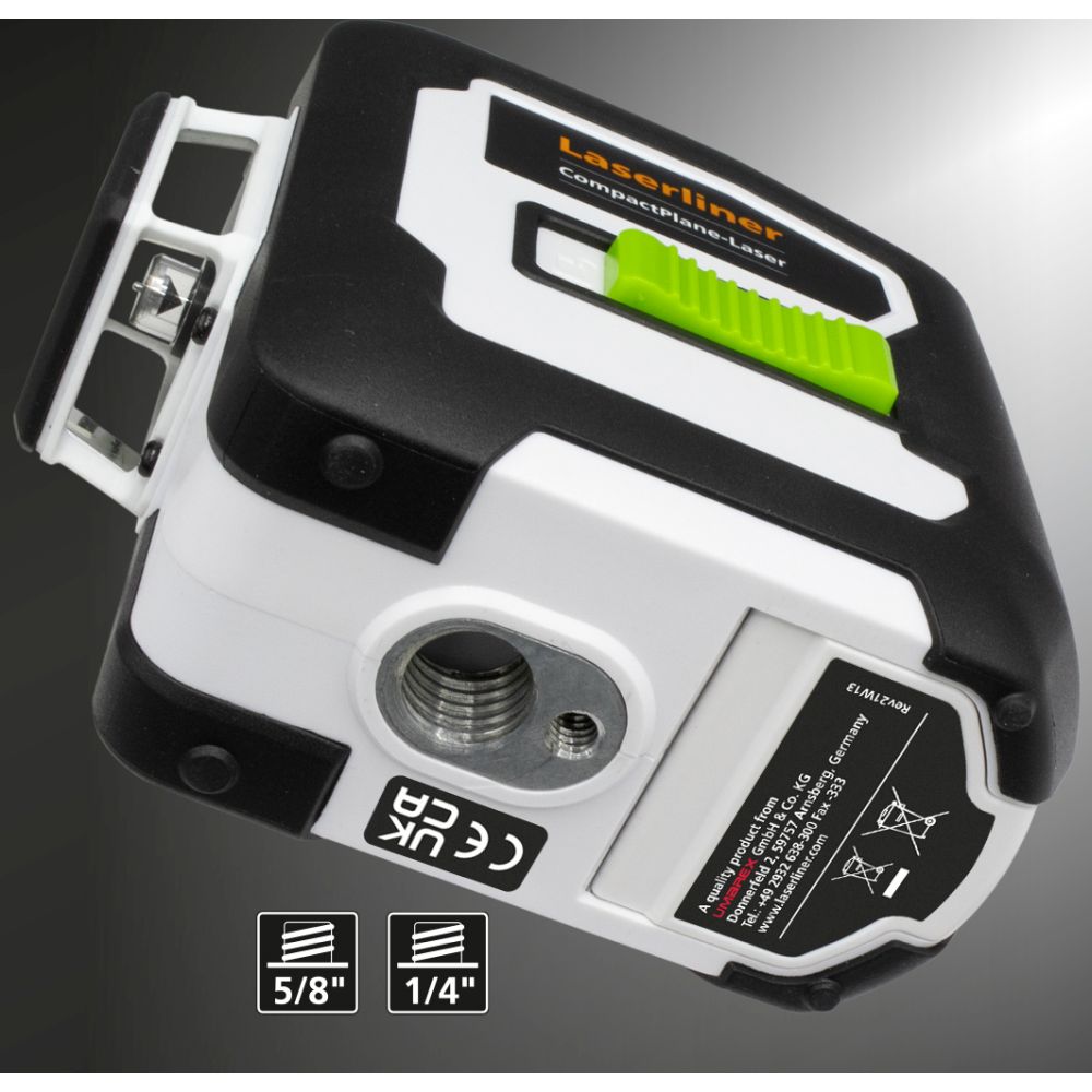Laserliner 036.295A CompactPlane-Laser 3G Pro 360° Lijnlaser groen