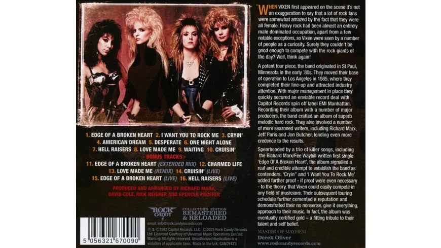 Vixen (Collector's Edition)