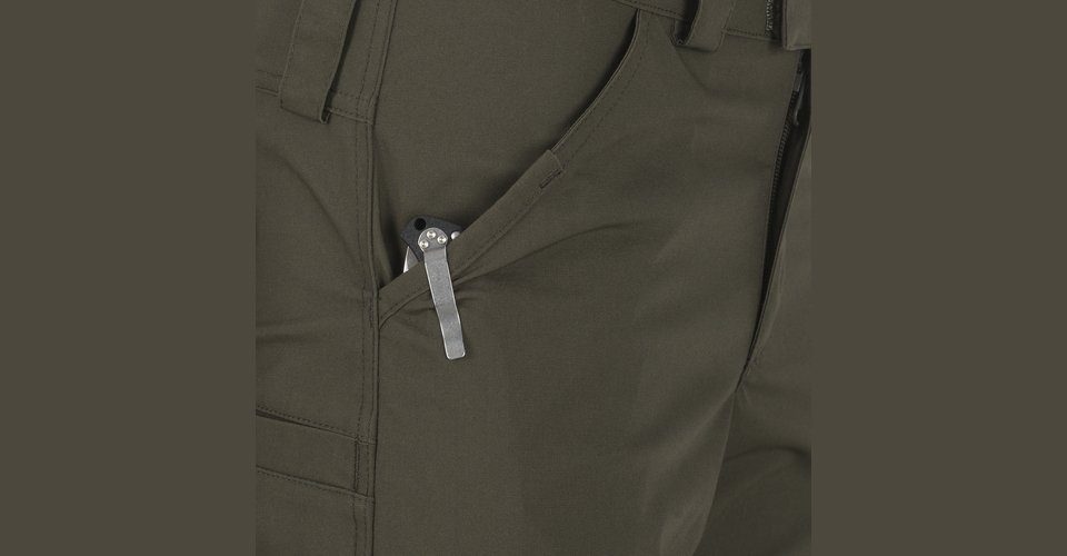 Helikon-Tex Funktionshose Helikon-Tex Hose Woodsman Taiga Green Taktische Hose in L