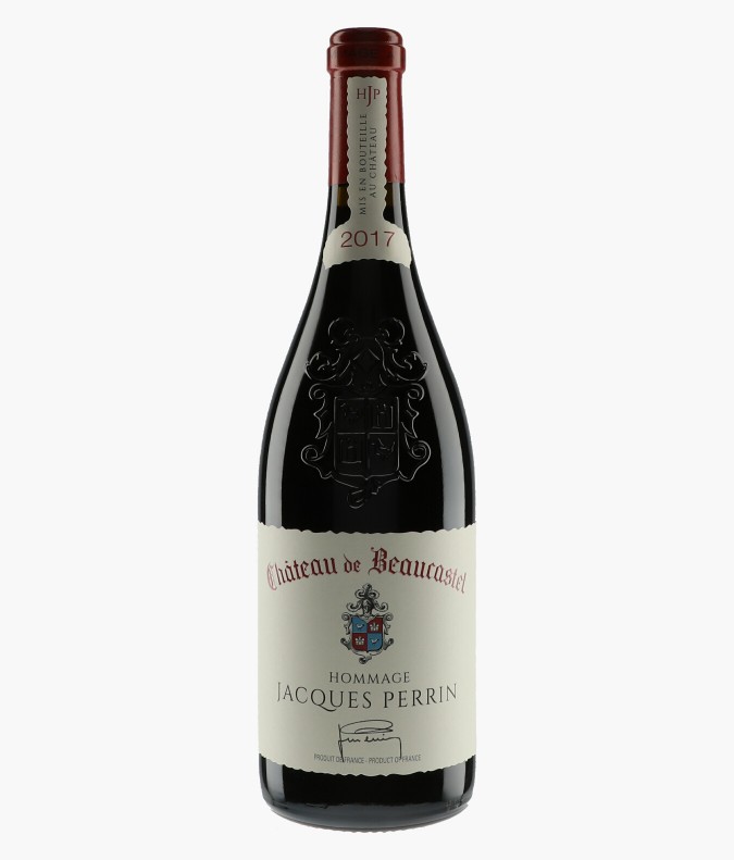 Châteauneuf-du-Pâpe Hommage à Jacques PERRIN 2017BEAUCASTEL