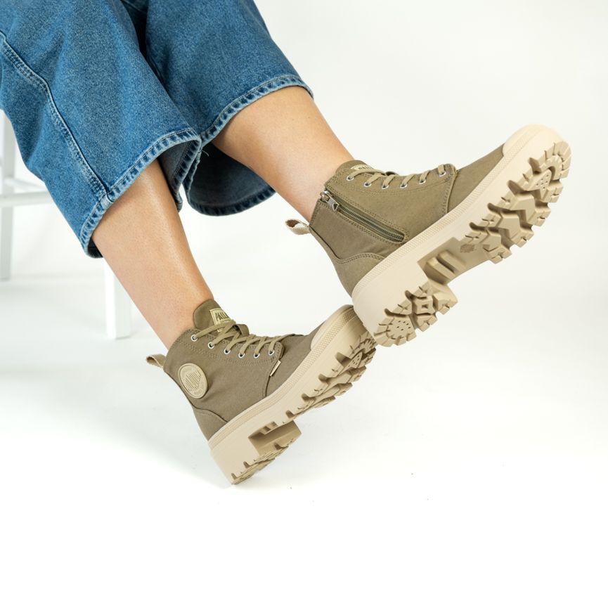 Palladium  PALABASE TWILL - Kaki