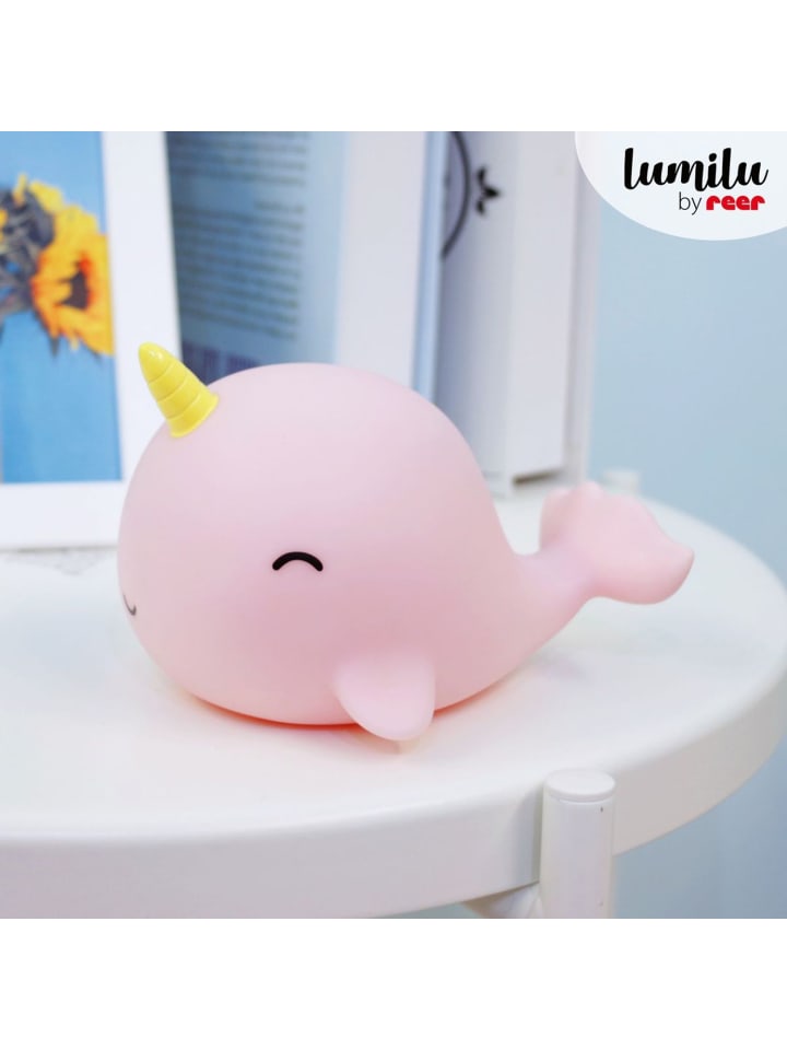 Reer lumilu Sea Life narwhal in Rosa ab 0 Monate günstig kaufen onesize