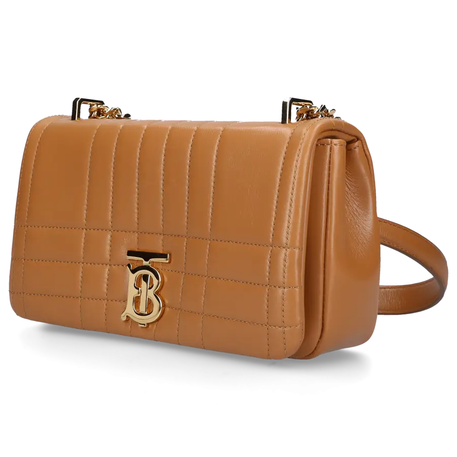 Burberry - Handtasche LOLA SMALL Kalbsleder - braun