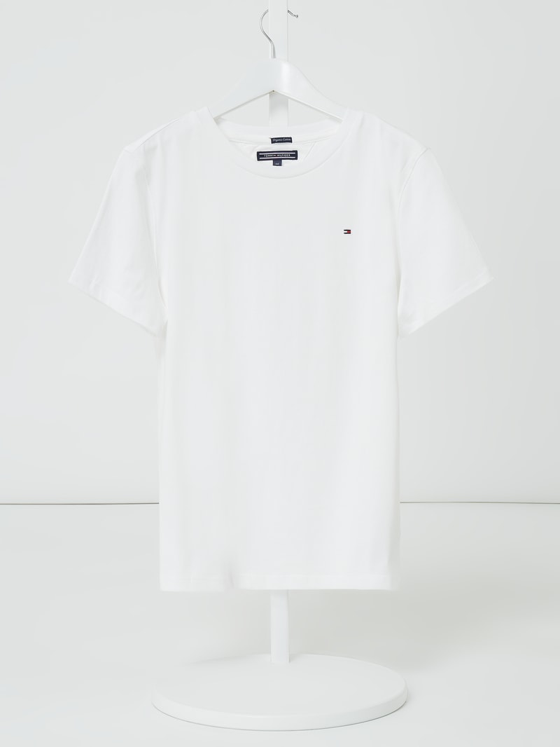 T-Shirt aus Bio-Baumwolle in weiß