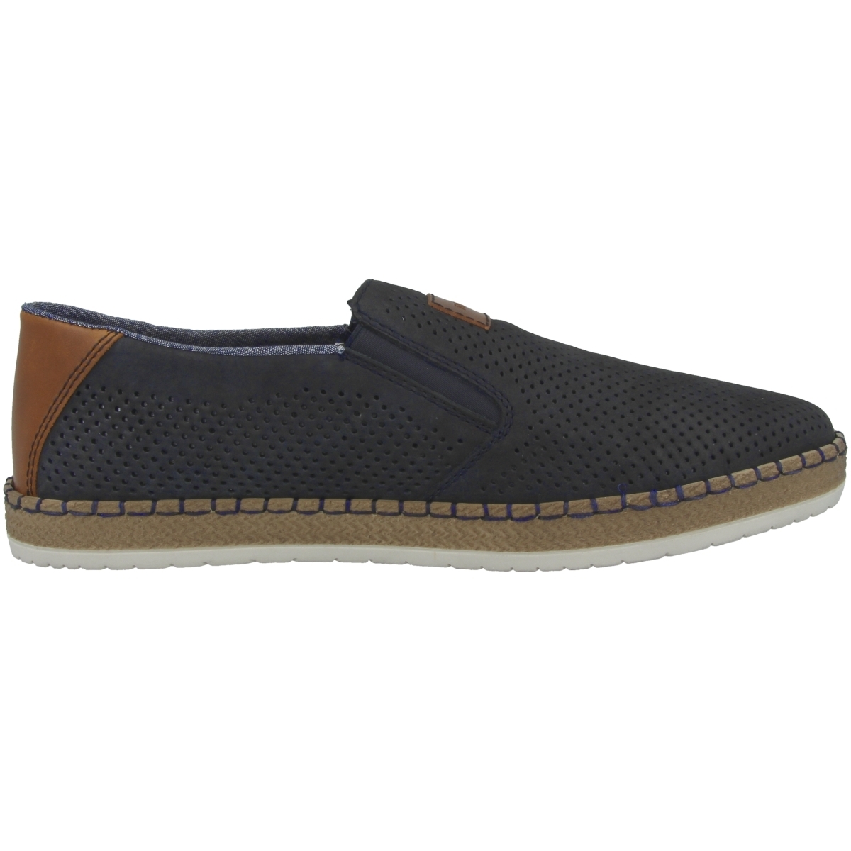 Rieker Salem-Ambor Slipper blau