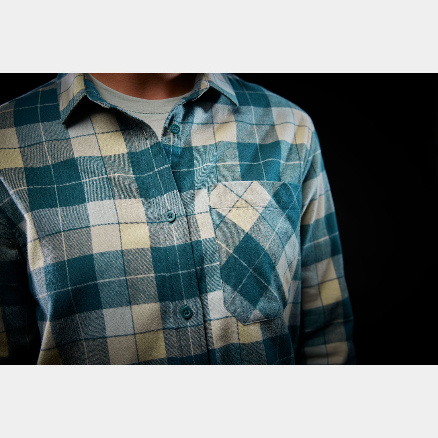 Women's Lokka Organic Flannel Long Sleeve Shirt
