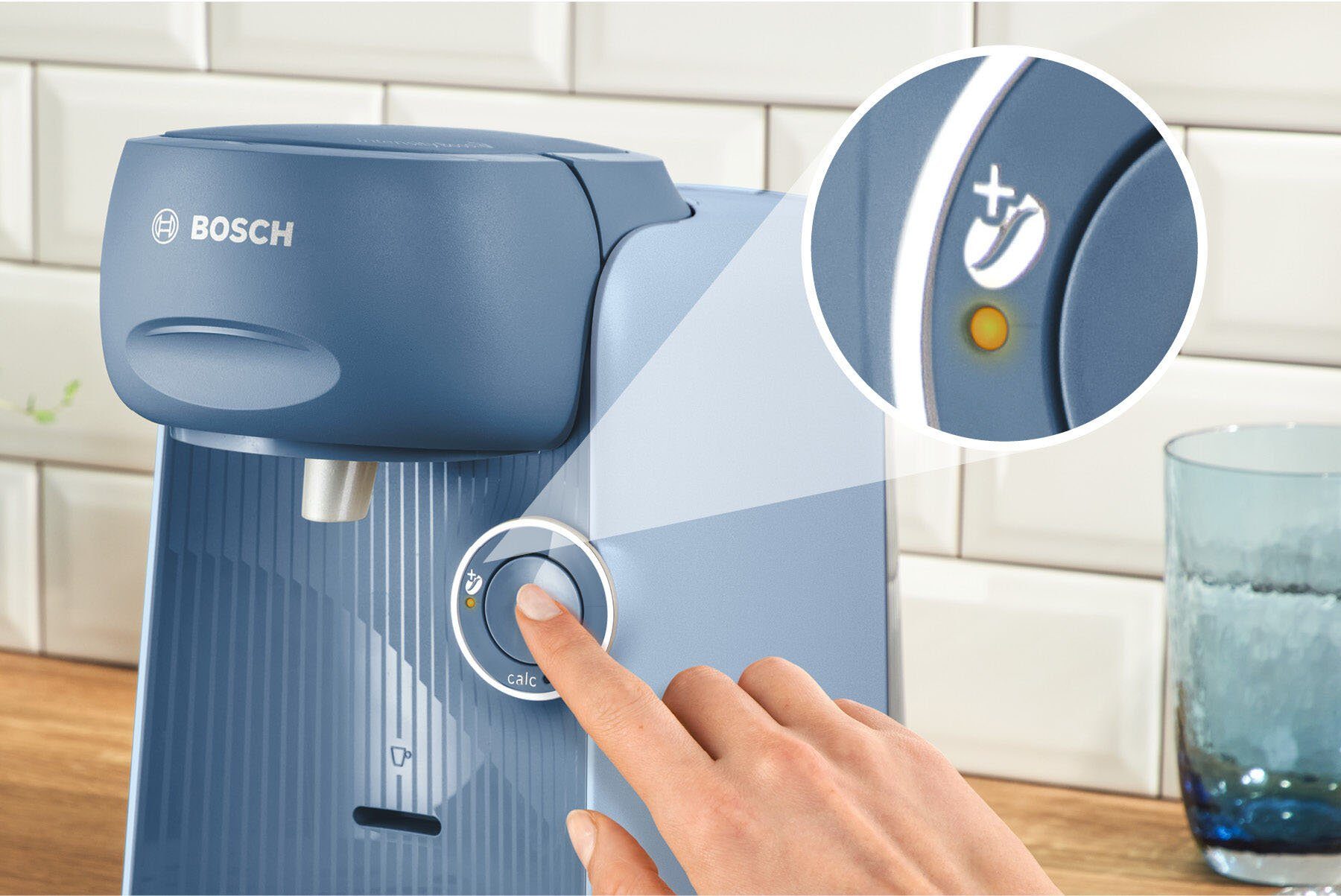 TASSIMO Kapselmaschine FINESSE TAS16B5, 1400 W, geeignet für alle Tassen, mehr Intensität per Knopfdruck