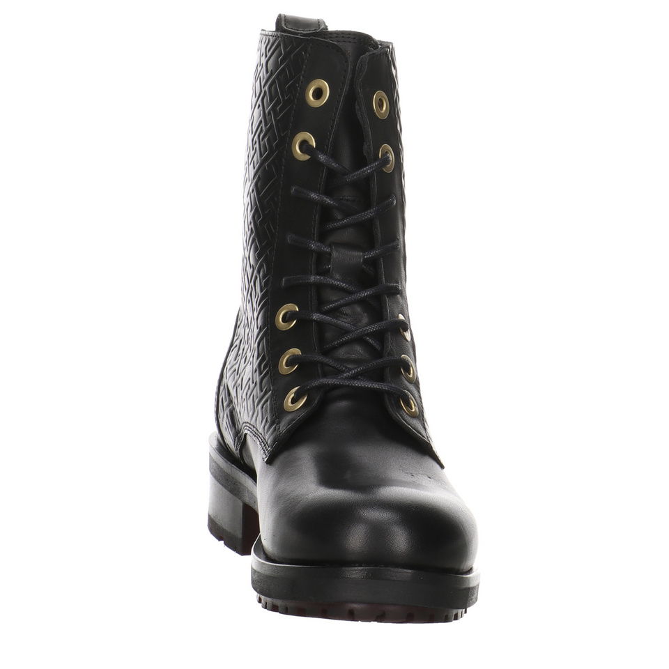 Tommy Hilfiger TH Monogram Biker-Stiefel