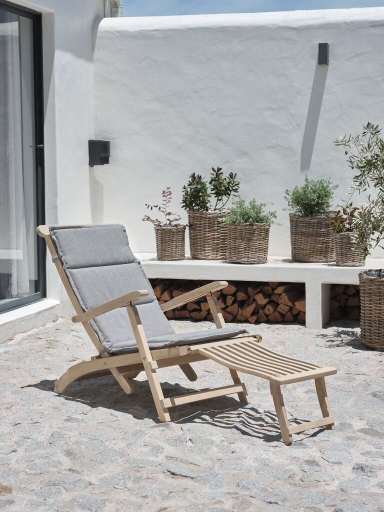 LANGHOLM Lounge-Sessel, Hartholz