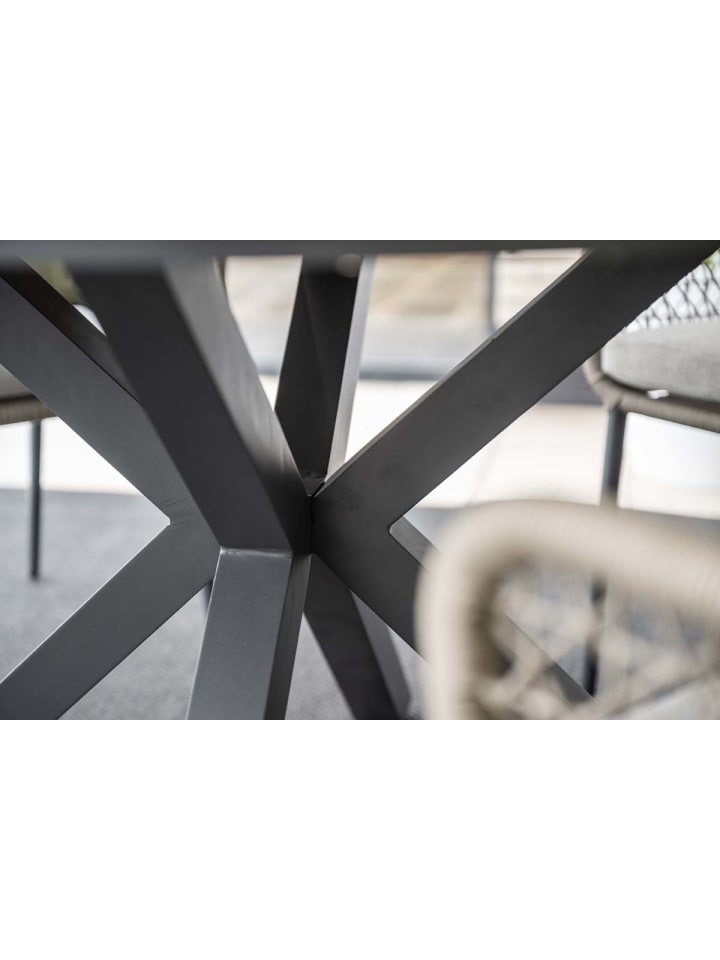 GMD Living Gartenmöbel Dining Sitzgruppe TOLEDO mit Vironwood Tischplatte in Holzoptik günstig kaufen onesize