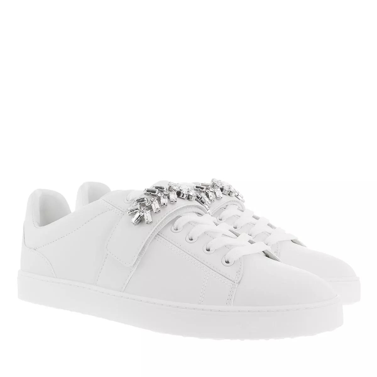 STUART WEITZMAN Stiefeletten weiss Low-Top Sneaker