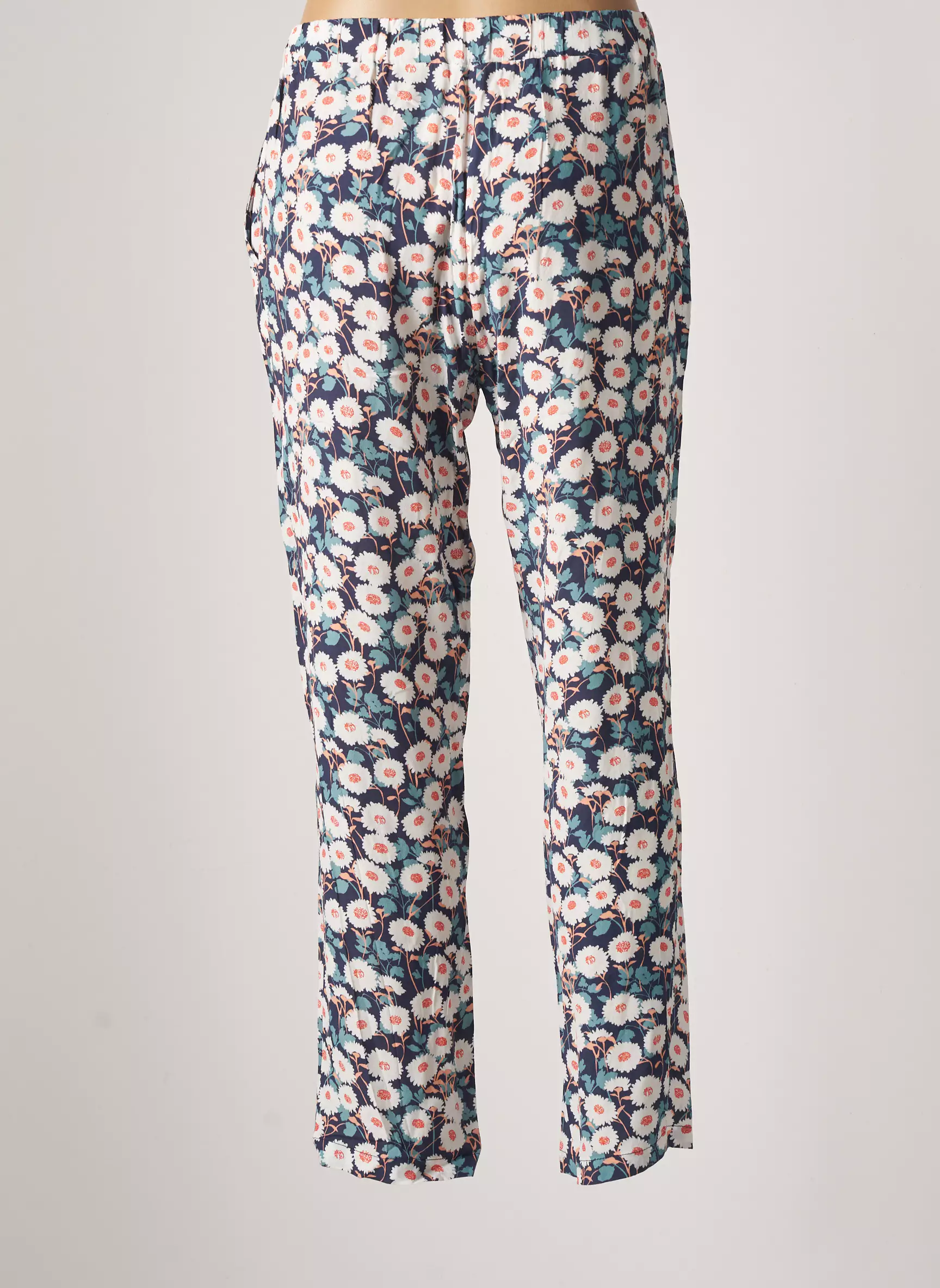 See The Moon Pantalons Droits Femme couleur bleu