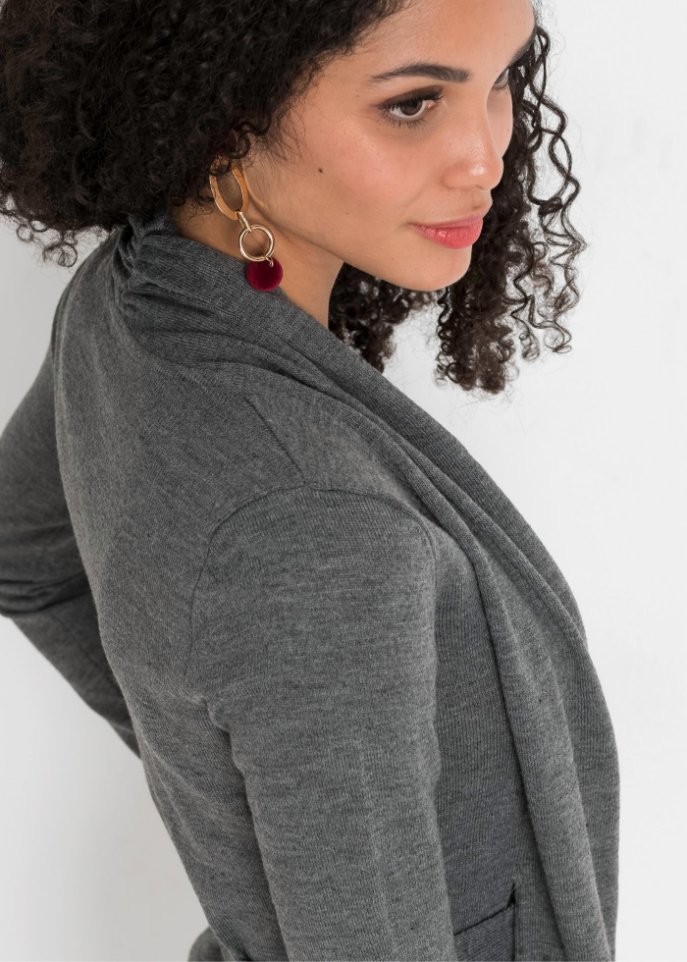Strickkleid mit Gürtel