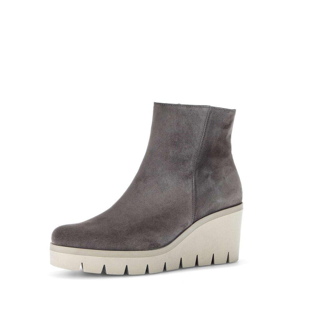 Gabor fashion Plateau Stiefelette grau