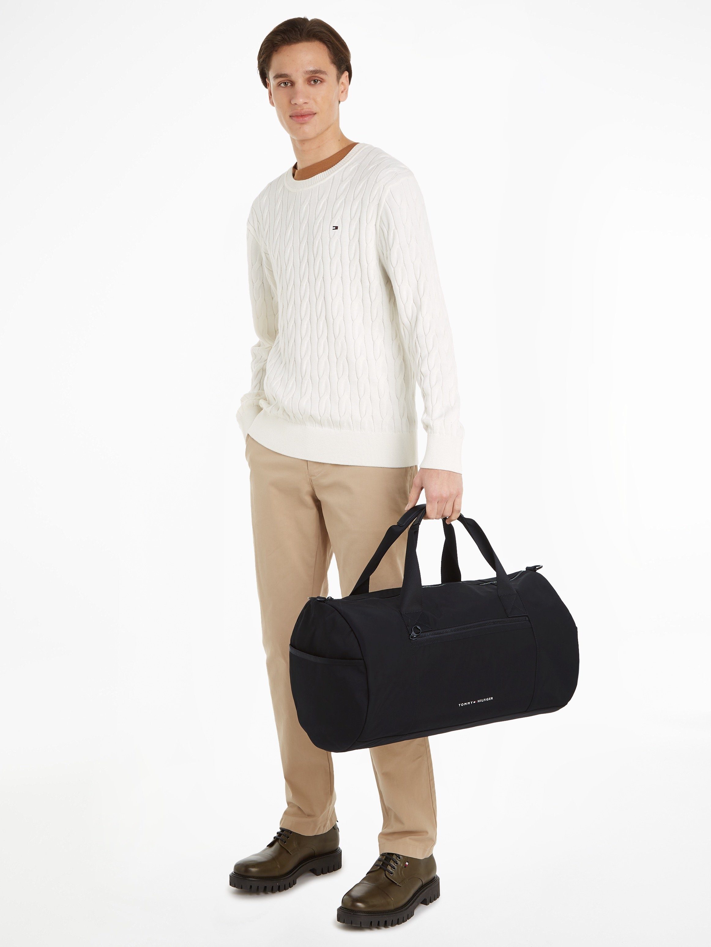 Tommy Hilfiger Weekender, mit geräumigem Hauptfach