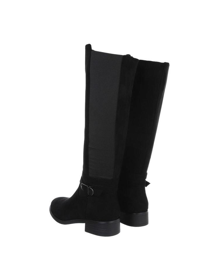 Ital-Design Stiefel in Schwarz günstig kaufen